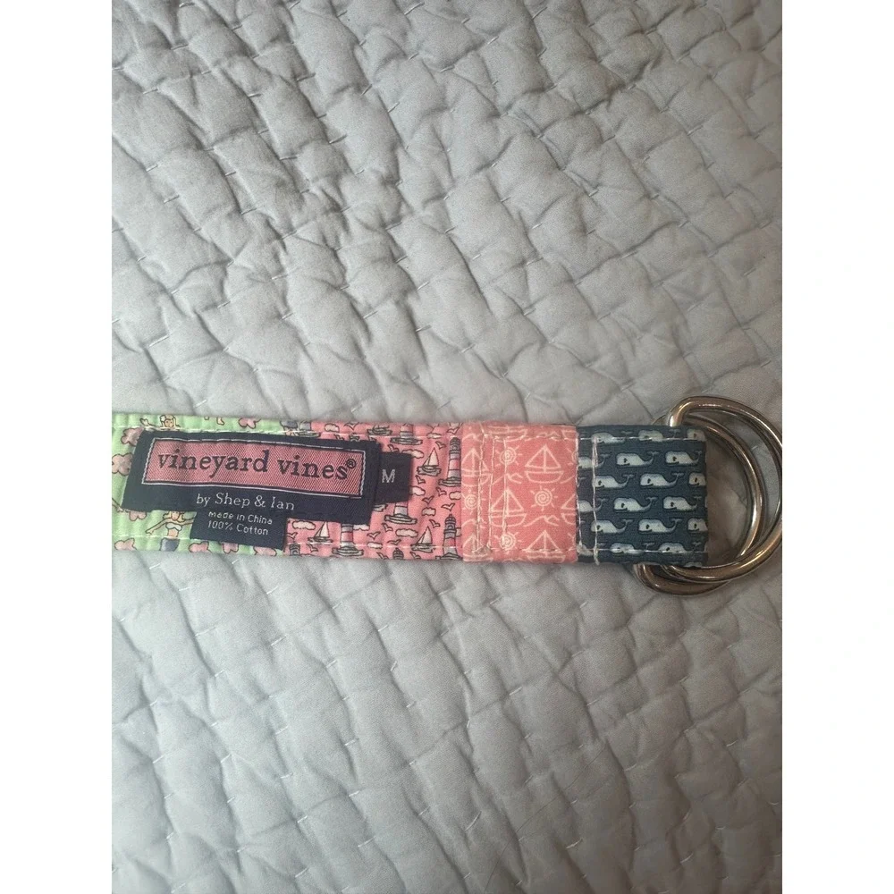 MEN MEDIUM VINEYARD VINES PATCHWORK BELT